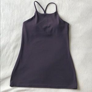 Lululemon sun setter tank black cherry size 6